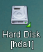 ハードディスクのアイコン
