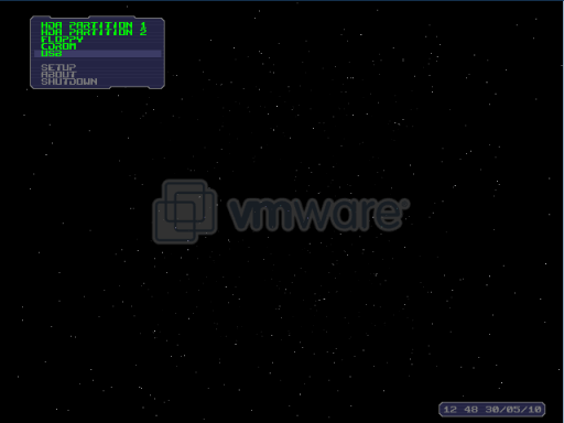 PLoP Boot Manager メニュー